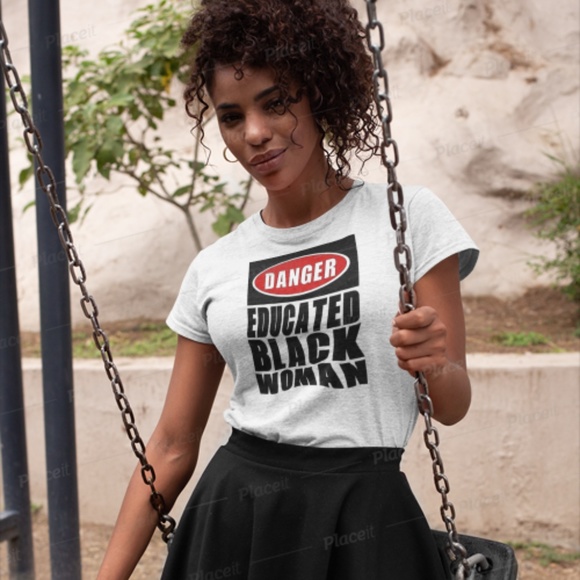 NWT Custom Made By Wes Danger Educated Black Women - Picture 2 of 4